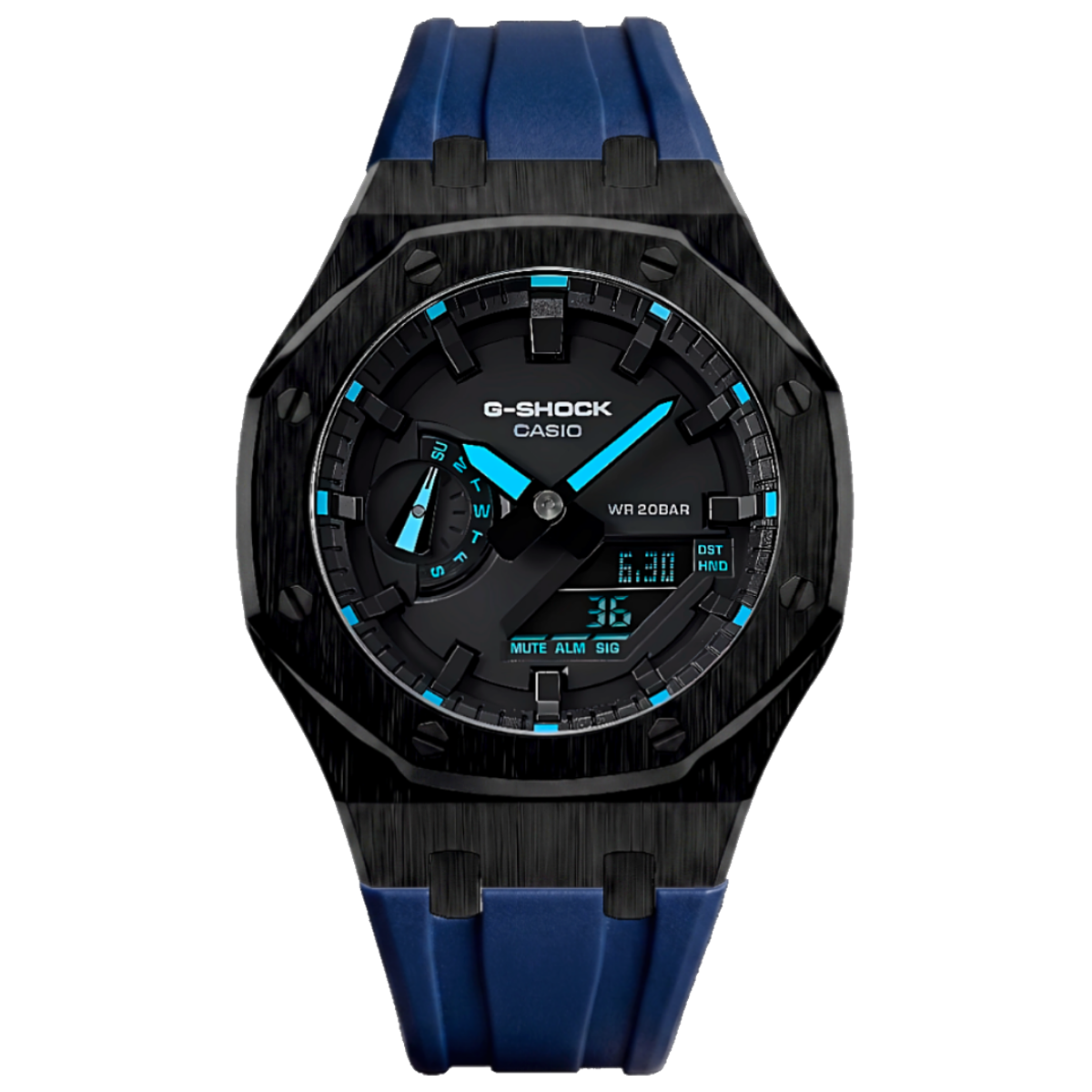 Blue & Black G-Shock Mod